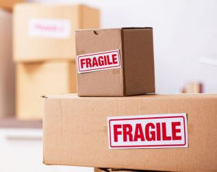 Carton fragile